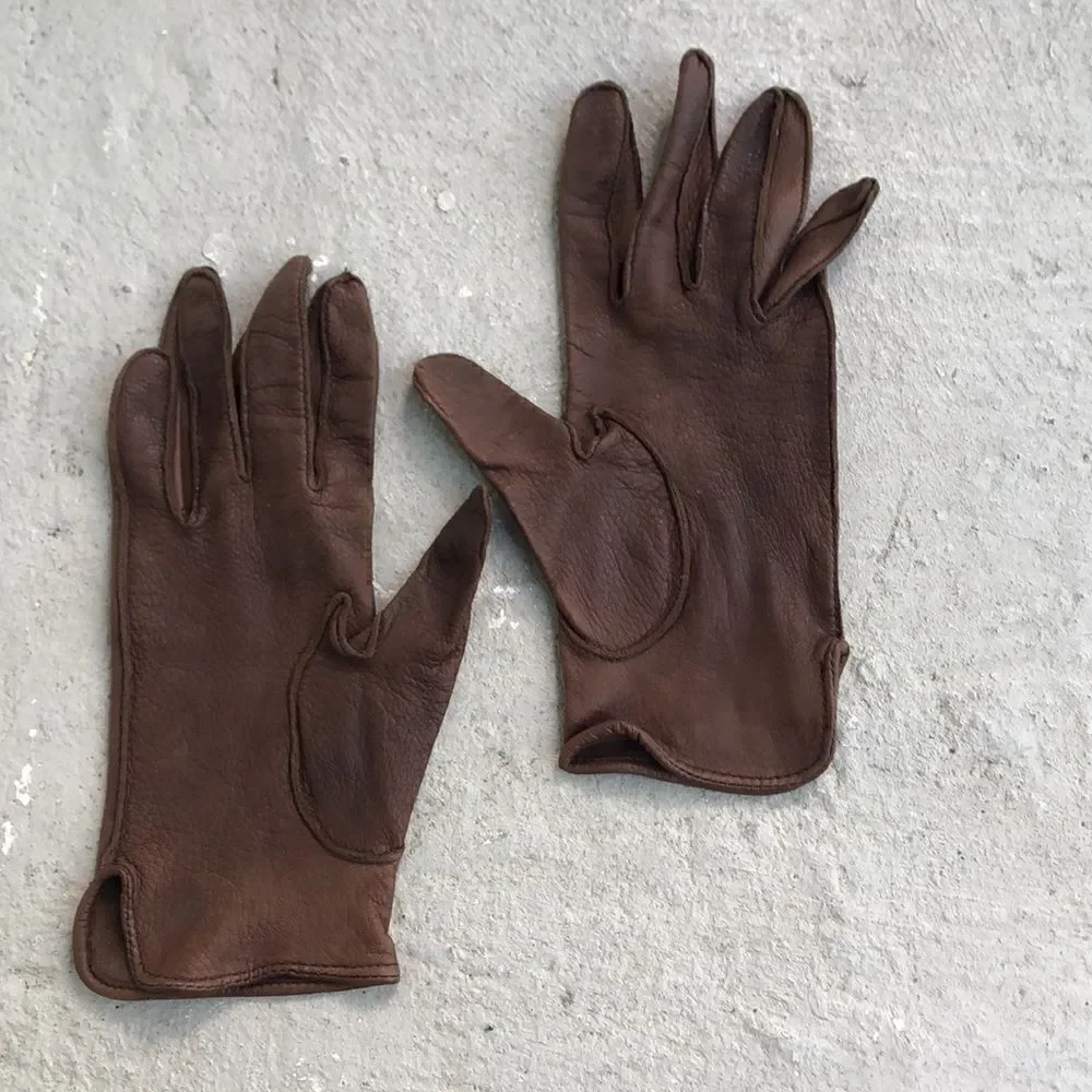 Vintage Deerskin gloves